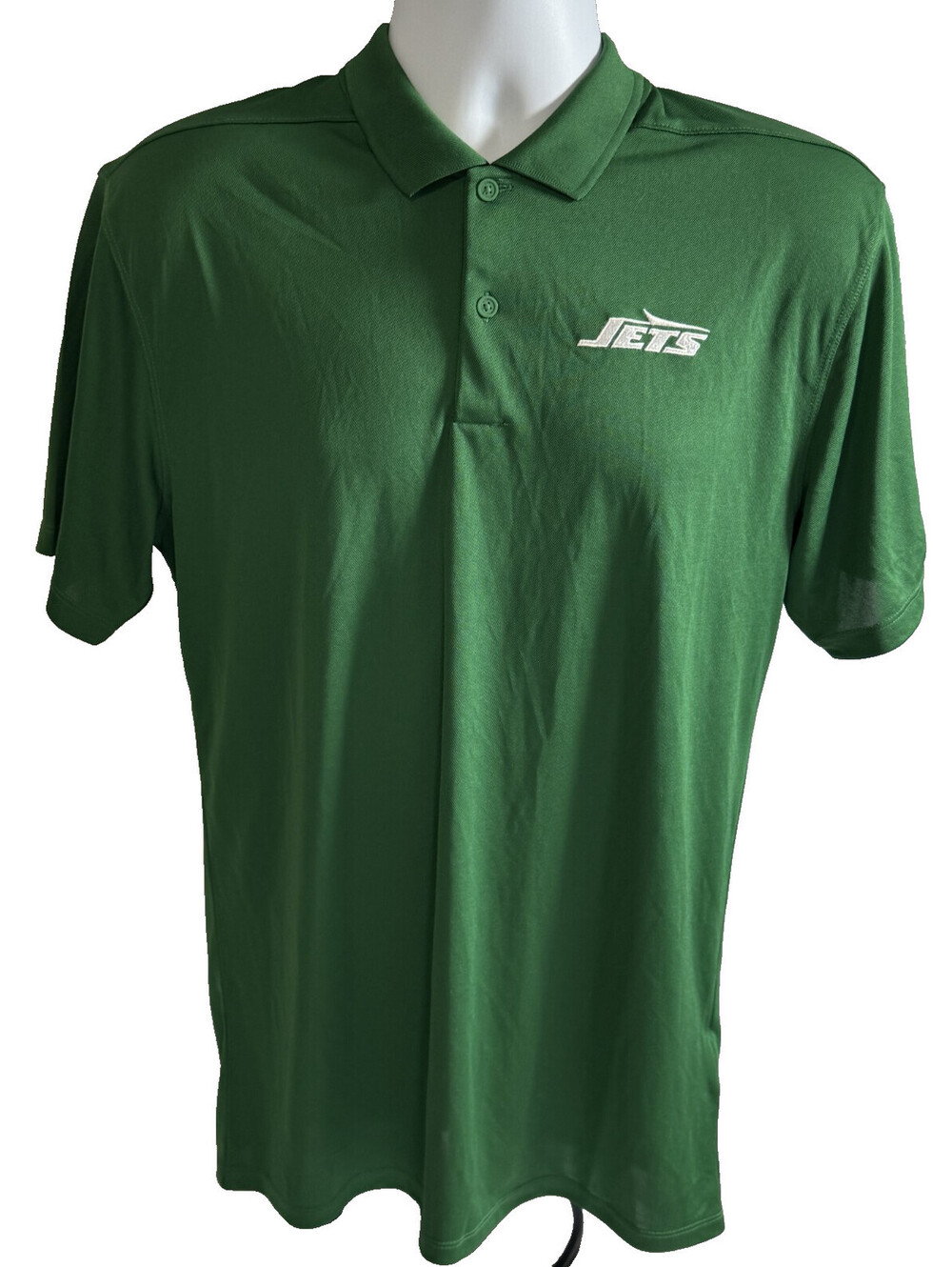 New York Jets Nike Green Dri-Fit Sideline Polo Shirt Mens Small NWT